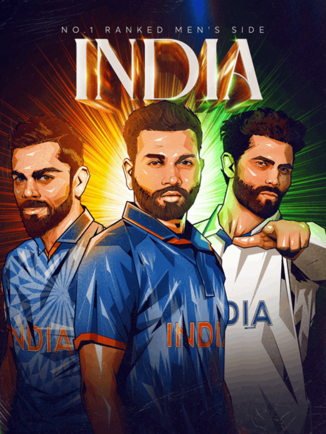 भारत का ICC ranking में दबदबा।